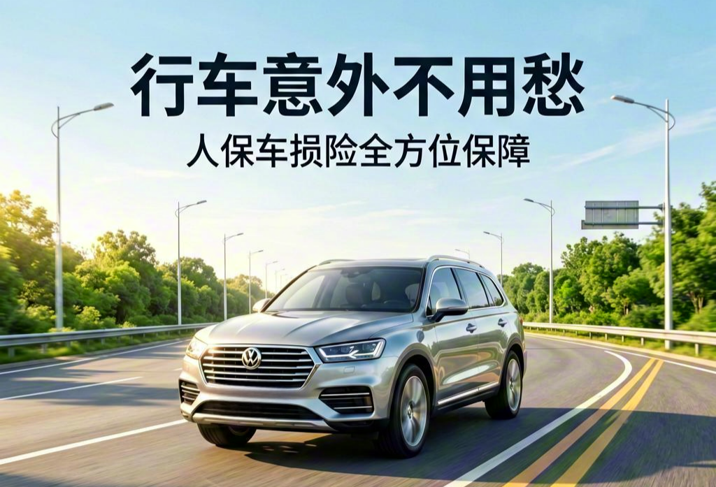 行车意外不用愁，人保车损险全程保障