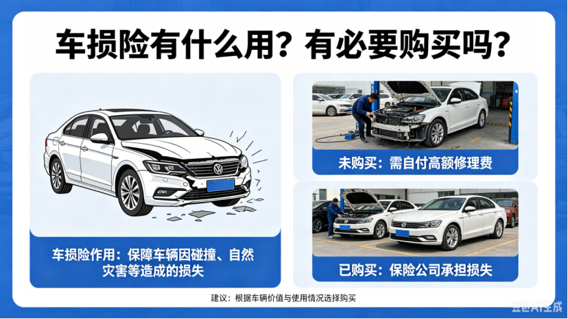 人保车险|车损险有什么用？有必要购买吗？