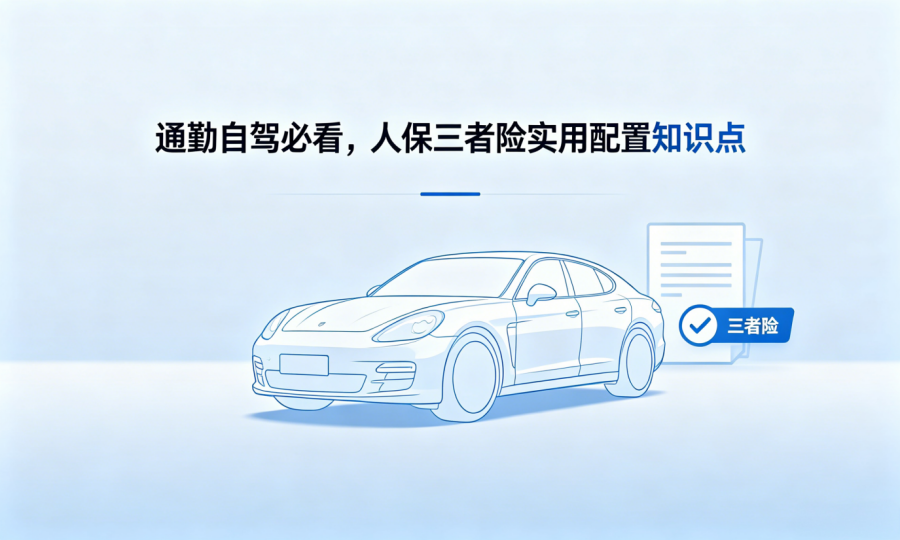 人保车险|通勤自驾必看，人保三者险实用配置知识点