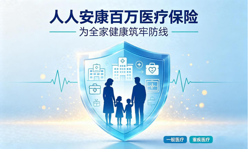 人人安康百万医疗,一站式百万医疗保障
